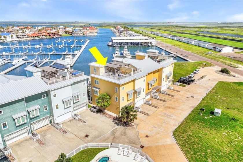 Wowza!! Fly in and enjoy your waterfront 4 story pristine, 3/3.5 - Beach Condo for sale in Port Aransas, Texas on Beachhouse.com