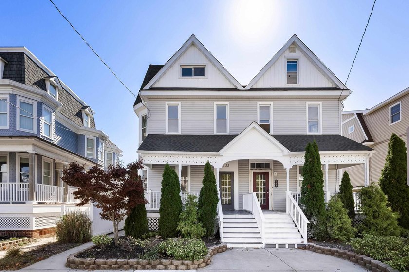 STUNNINGLY RENOVATED OCEAN CITY BEAUTY IN A PRIME, DESIRABLE - Beach Townhome/Townhouse for sale in Ocean City, New Jersey on Beachhouse.com