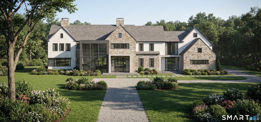 Set within artisan stone walls with curated flowering landscapes - Beach Home for sale in Fairfield, Connecticut on Beachhouse.com