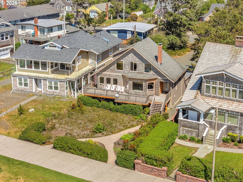 Perched on a rare 0.24-acre beachfront property in Seaside, this - Beach Home for sale in Seaside, Oregon on Beachhouse.com
