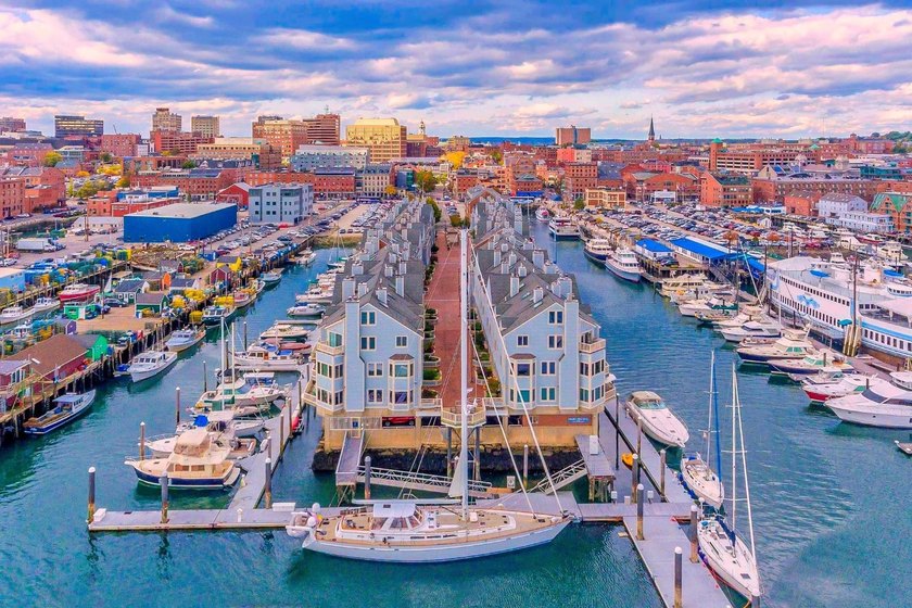 An exceptionally rare offering: a 46-foot boat slip with its own - Beach Condo for sale in Portland, Maine on Beachhouse.com
