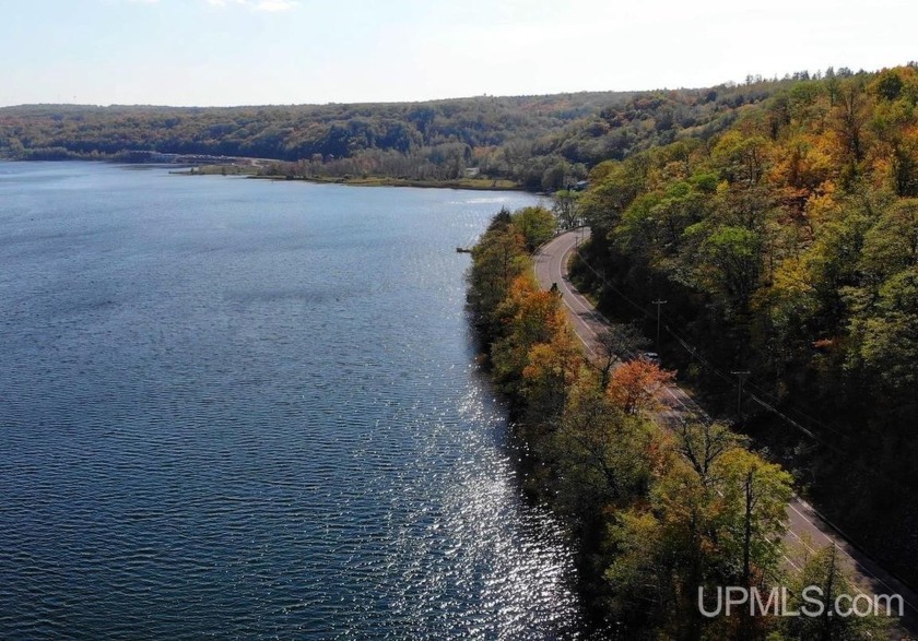 Over 97' of waterfront on the beautiful Portage Canal! Located - Beach Lot for sale in Houghton, Michigan on Beachhouse.com