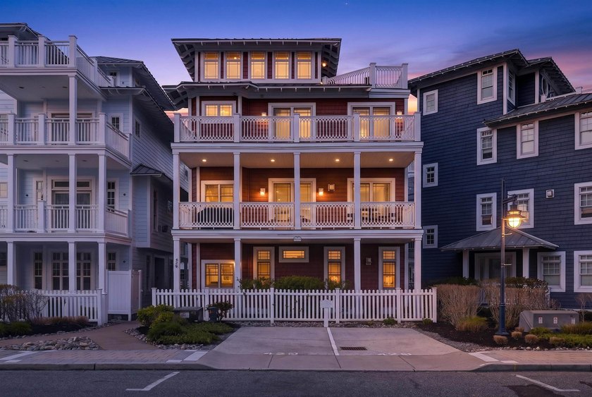 Introducing Captain's Walk, an exceptional four-story Coastal - Beach Home for sale in Wildwood Crest, New Jersey on Beachhouse.com