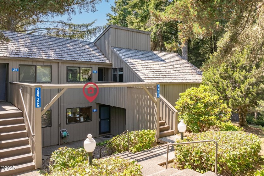 A HIDDEN GEM! Located in a private forested area, this garden - Beach Condo for sale in Lincoln City, Oregon on Beachhouse.com