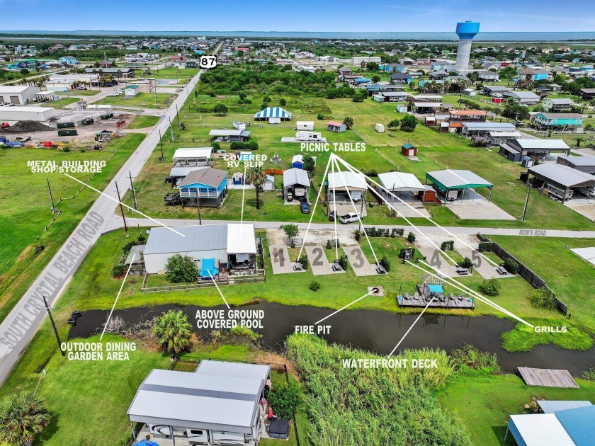 Discover this unique opportunity to own a fully operational RV - Beach Lot for sale in Crystal Beach, Texas on Beachhouse.com
