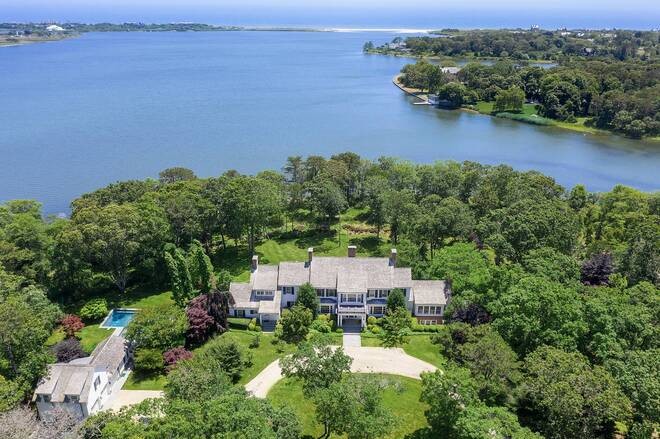 Introducing Goose Creek, a revitalized 14-acre +/- Waterfront - Beach Home for sale in Wainscott, New York on Beachhouse.com
