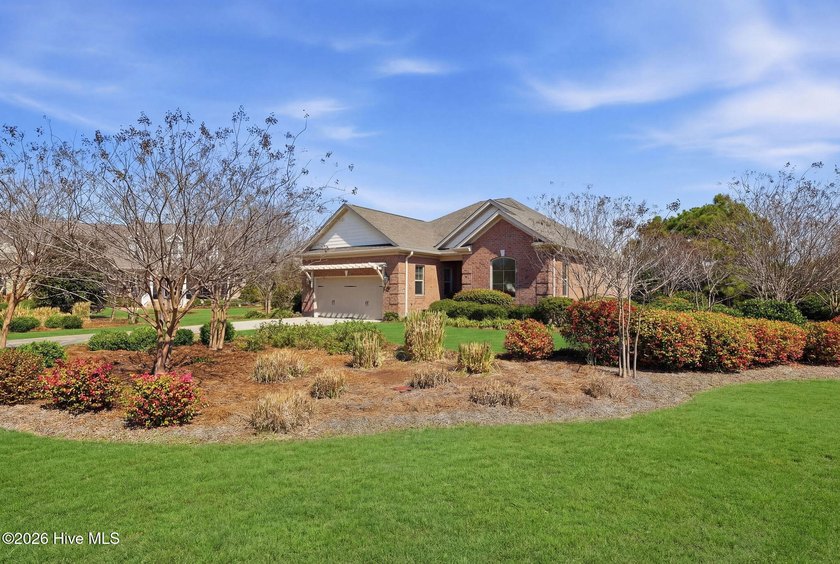 This all-brick home built in 2017 enjoys expansive pond views - Beach Home for sale in Southport, North Carolina on Beachhouse.com