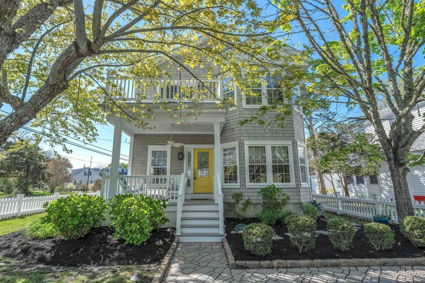 Location, location, location! This beautiful two-story corner - Beach Home for sale in Cape May Point, New Jersey on Beachhouse.com