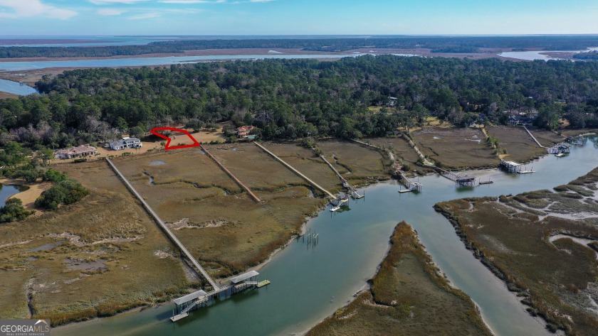 This beautiful lot is situated next to Dutch Island in Savannah - Beach Lot for sale in Savannah, Georgia on Beachhouse.com