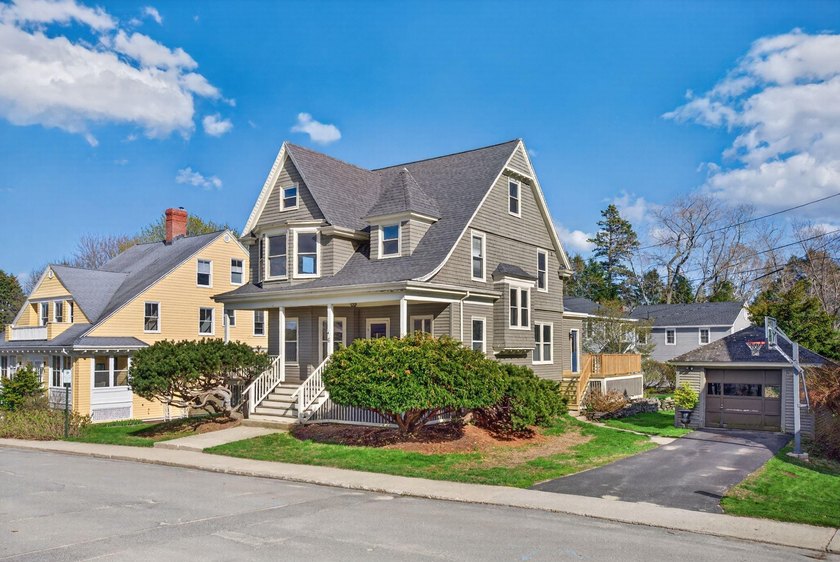 Discover coastal living on Sea View Avenue - a quintessential - Beach Home for sale in Cape Elizabeth, Maine on Beachhouse.com