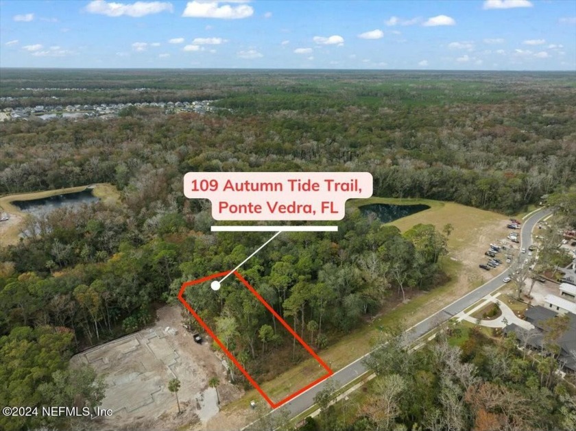 Nestled with the crown jewel of the award winning master-planned - Beach Lot for sale in Ponte Vedra, Florida on Beachhouse.com