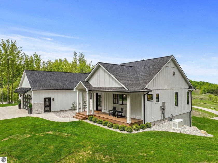 Set on a breathtaking 21+ acre parcel in the heart of Leelanau - Beach Home for sale in Northport, Michigan on Beachhouse.com