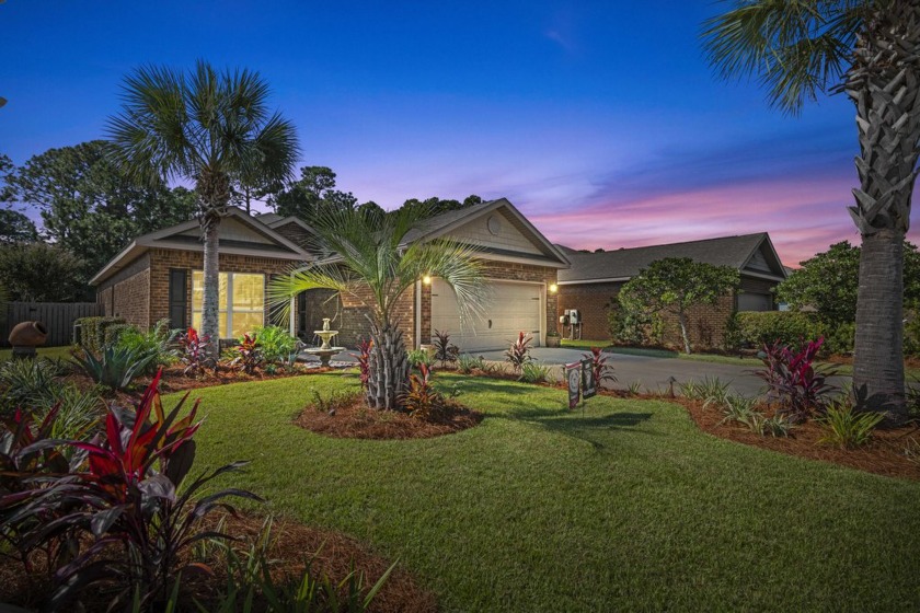 Head turning curb appeal with a large beautifully landscaped - Beach Home for sale in Santa Rosa Beach, Florida on Beachhouse.com