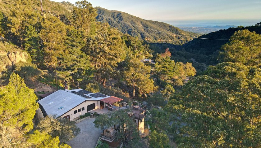 Flexible Dual-Living Mountain Retreat with Views & Privacy. Just - Beach Home for sale in Santa Barbara, California on Beachhouse.com