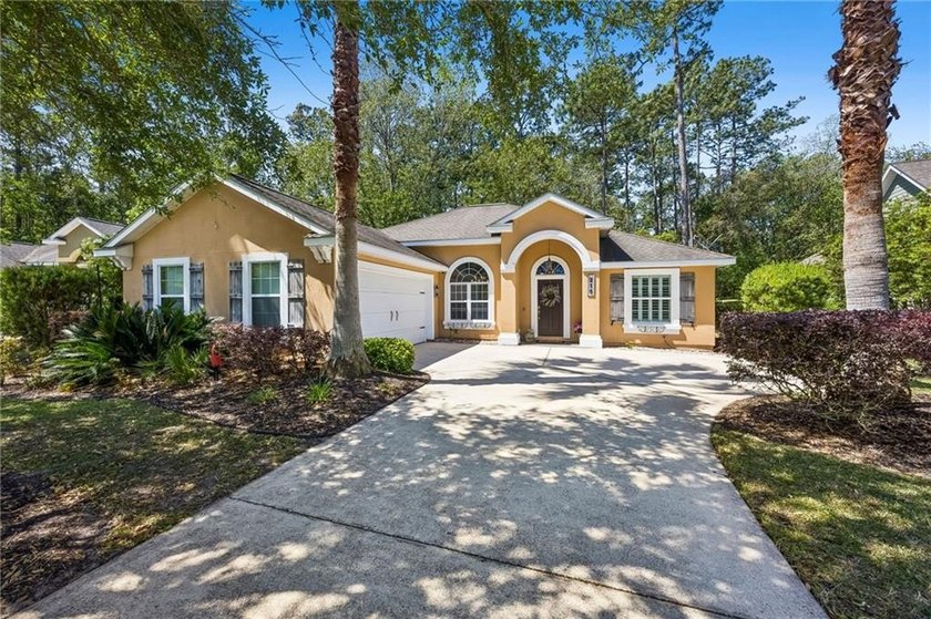 This custom-built home is situated on a private, wooded homesite - Beach Home for sale in Saint Marys, Georgia on Beachhouse.com