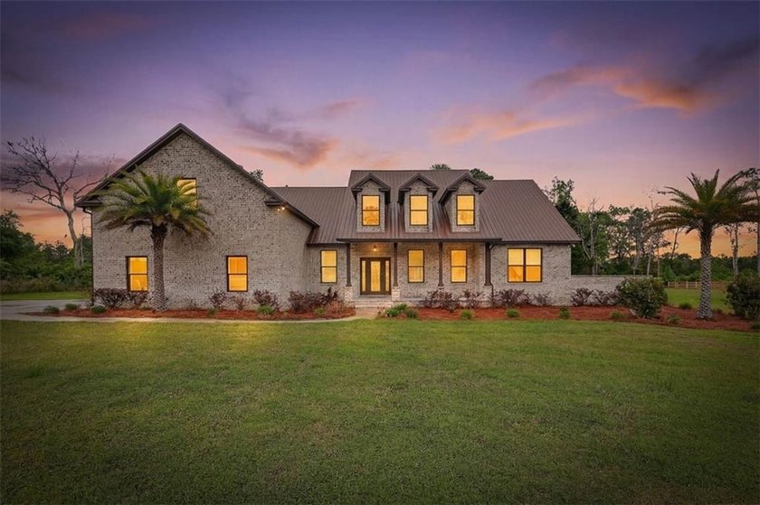 Beautiful brick home situated on nearly 3 acres in the gated - Beach Home for sale in Waverly, Georgia on Beachhouse.com