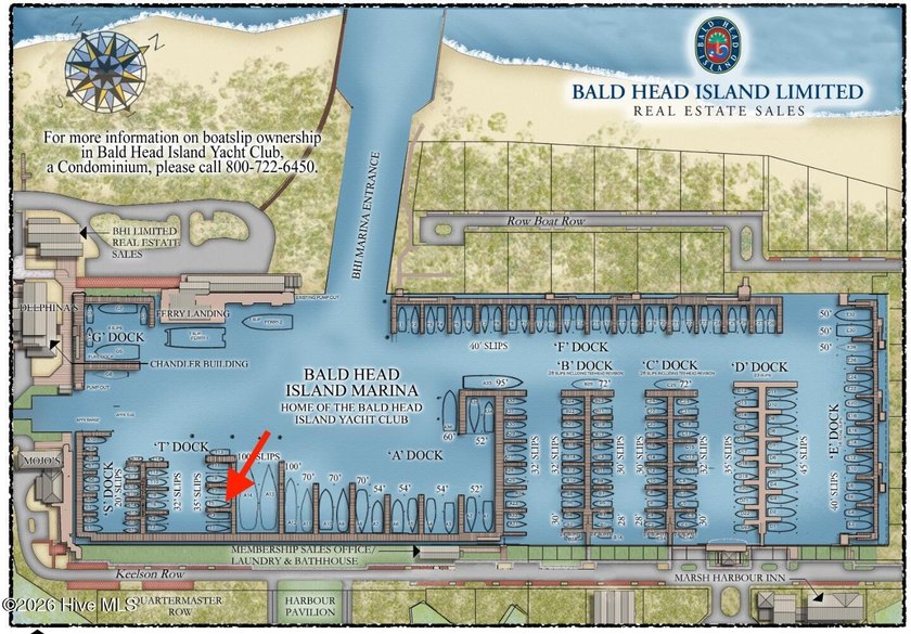 35'' Boat Slip located in close proximity to the restaurants - Beach Lot for sale in Bald Head Island, North Carolina on Beachhouse.com