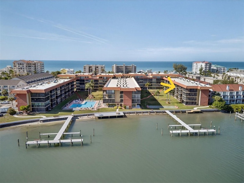 Bright and sunny, waterfront and water-view Penthouse condo in - Beach Condo for sale in Indian Shores, Florida on Beachhouse.com