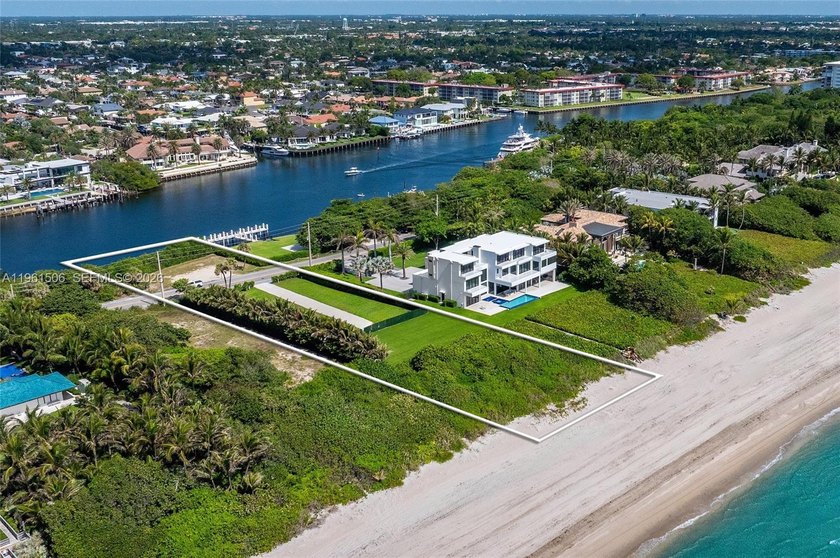 Positioned along Florida's coveted Millionaire's Mile, this rare - Beach Lot for sale in Hillsboro Beach, Florida on Beachhouse.com