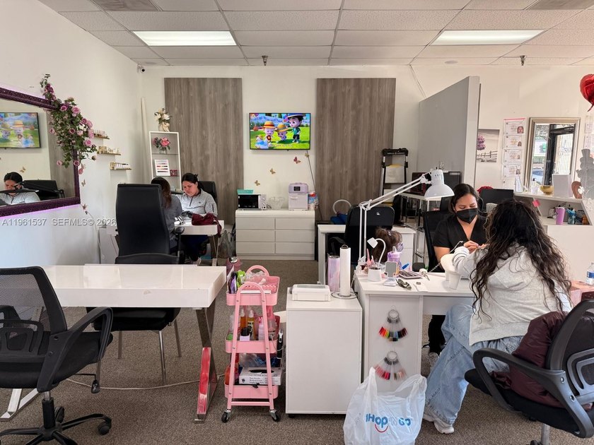 Established Spa beauty Salon offering Nail, lash, and brow - Beach Commercial for sale in Hallandale Beach, Florida on Beachhouse.com