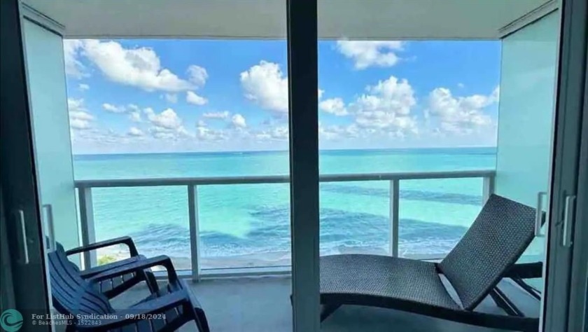 This is a Direct ocean front unit with a balcony directly - Beach Condo for sale in Sunny Isles Beach, Florida on Beachhouse.com