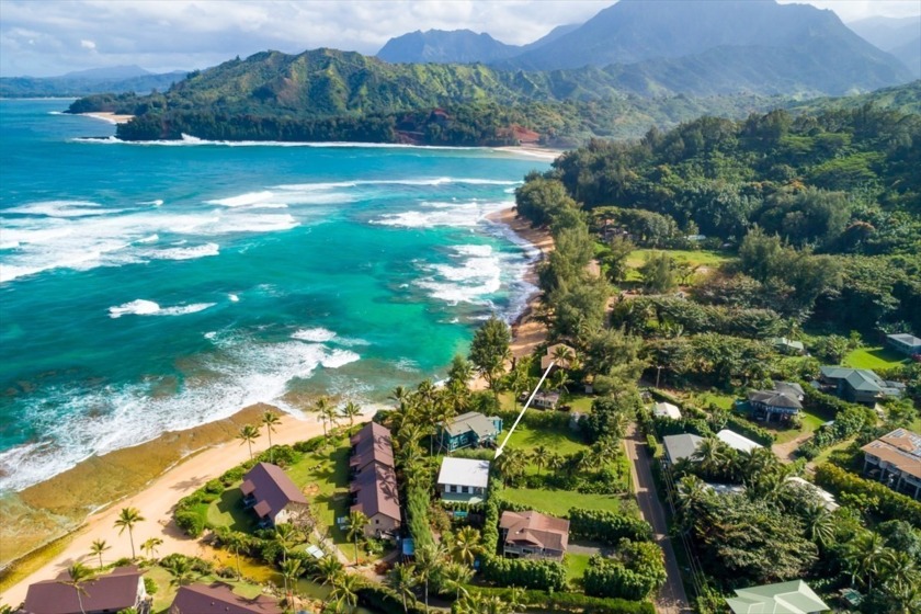 This offering represents a rare opportunity to own ocean front - Beach Home for sale in Hanalei, Hawaii on Beachhouse.com