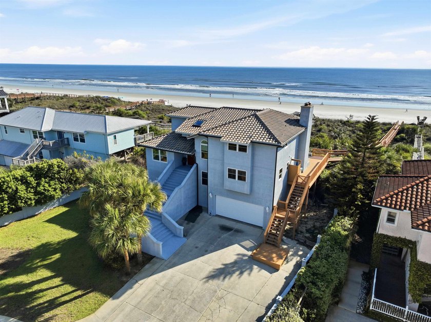 Oceanfront Living At Its Finest On Crescent Beach! This Rare 0 - Beach Home for sale in St Augustine, Florida on Beachhouse.com
