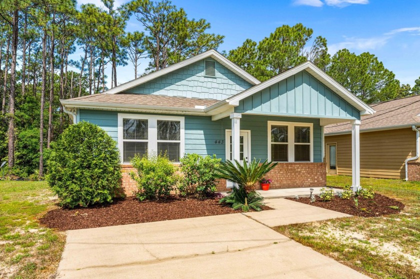 Step into this quaint three bedroom Florida cottage located in - Beach Home for sale in Santa Rosa Beach, Florida on Beachhouse.com