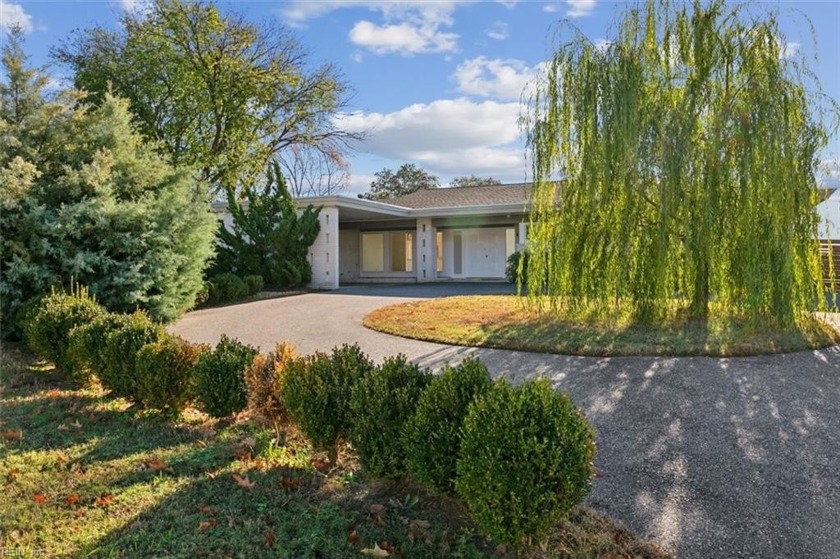 This stunning mid-century modern waterfront home offers - Beach Home for sale in Hampton, Virginia on Beachhouse.com