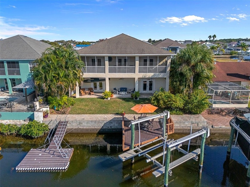 WATERFRONT PARADISE IN SEA PINES PRESERVES - HUDSON'S PREMIER - Beach Home for sale in Hudson, Florida on Beachhouse.com