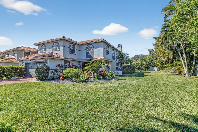 Situated on the largest lot in the highly sought-after Villa - Beach Home for sale in Boca Raton, Florida on Beachhouse.com