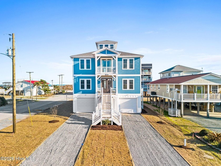 Experience elevated coastal living at 1826 N New River Dr in - Beach Home for sale in Surf City, North Carolina on Beachhouse.com