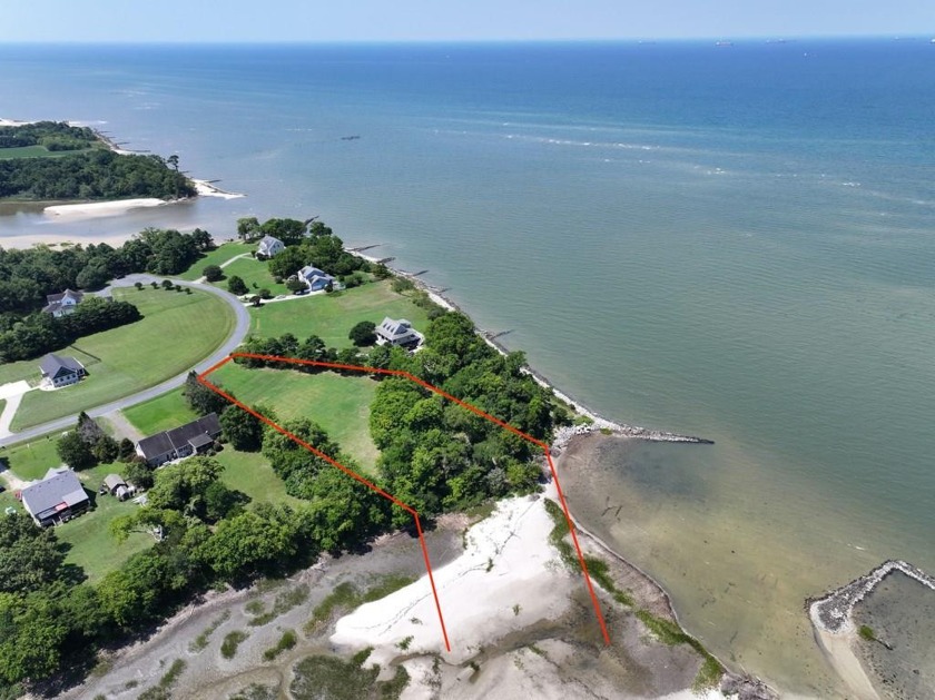 Located at the entrance of Old Plantation Creek, this homesite - Beach Acreage for sale in Cape Charles, Virginia on Beachhouse.com