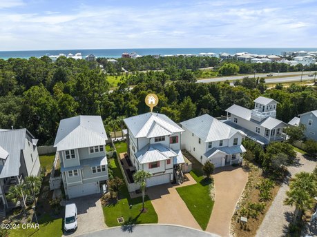 Tucked away just north of Scenic Highway 30A, this three-bedroom - Beach Home for sale in Inlet Beach, Florida on Beachhouse.com