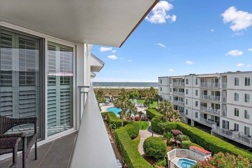 Beautifully furnished 2-bedroom turnkey unit located directly on - Beach Condo for sale in Saint Simons, Georgia on Beachhouse.com