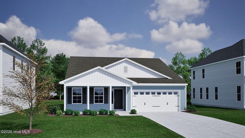 This Durham II is a four-bedroom, three bathroom one and a half - Beach Home for sale in Sneads Ferry, North Carolina on Beachhouse.com