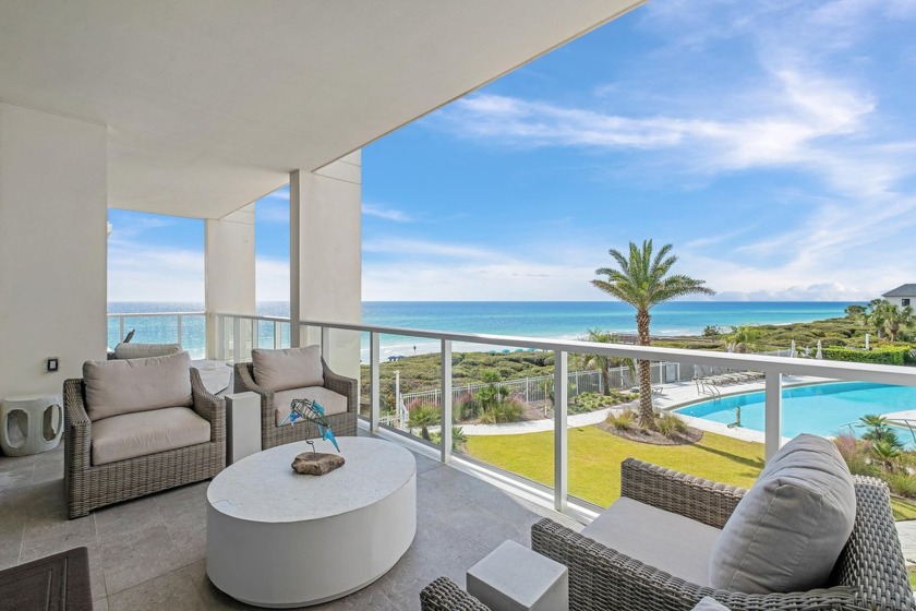 Discover unparalleled luxury Gulf-front living in this 3 bedroom - Beach Condo for sale in Santa Rosa Beach, Florida on Beachhouse.com