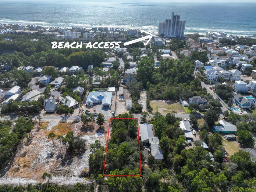 Location Seagrove Beach, one of the few private communities - Beach Lot for sale in Santa Rosa Beach, Florida on Beachhouse.com