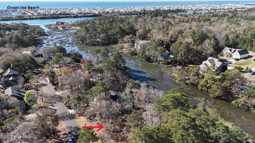 This beautiful marsh-view lot is the choice lot in the quiet - Beach Lot for sale in Ocean Isle Beach, North Carolina on Beachhouse.com