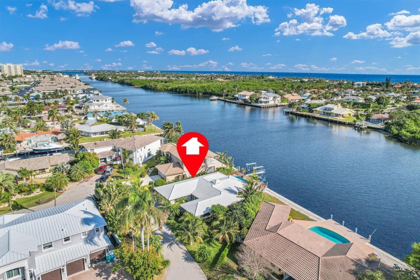 DIRECT INTRACOASTAL WATERFRONT home for sale. 3-bedroom, 2-bath - Beach Home for sale in Boynton Beach, Florida on Beachhouse.com