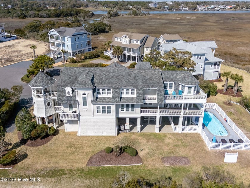 This thoughtfully designed home in the desirable Pointe West - Beach Home for sale in Holden Beach, North Carolina on Beachhouse.com