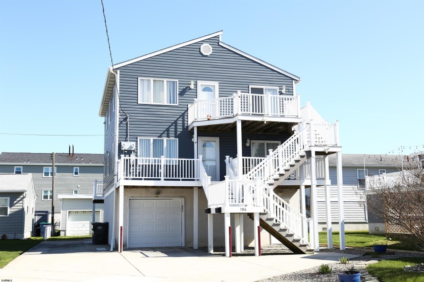 Beautiful renovated duplex located close to the beach with - Beach Home for sale in Brigantine, New Jersey on Beachhouse.com