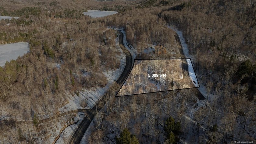 Magnificent 1.92-acre vacant lot nestled in the serene Lac - Beach Lot for sale in Mont-Tremblant, Quebec on Beachhouse.com