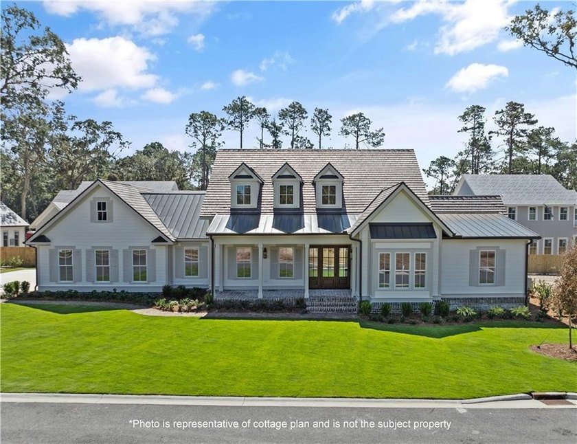 Set against a backdrop of Spanish moss and live oaks at - Beach Home for sale in Saint Simons, Georgia on Beachhouse.com