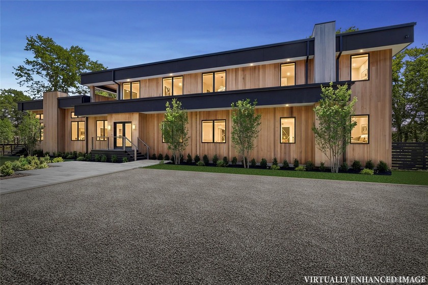 This newly constructed modern residence offers stunning - Beach Home for sale in Shelter Island, New York on Beachhouse.com