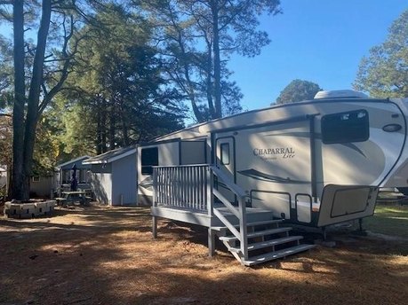 MOTIVATED SELLER!!!  Lot with high end 2016 fifth wheel is - Beach Lot for sale in Horntown, Virginia on Beachhouse.com