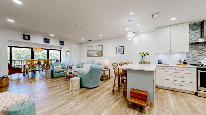 Immaculately clean and completely renovated in 2021, this - Beach Condo for sale in St Augustine, Florida on Beachhouse.com