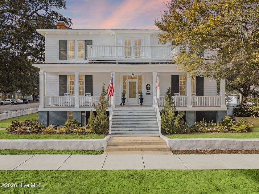 Along Southport's iconic East Bay Street with elevated views of - Beach Home for sale in Southport, North Carolina on Beachhouse.com
