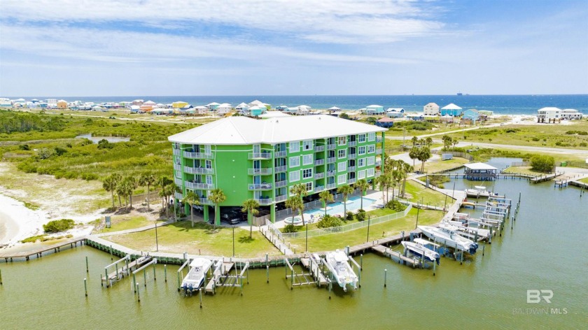 Beautiful unit with incredible bay views in Navy Cove Harbor! - Beach Home for sale in Gulf Shores, Alabama on Beachhouse.com