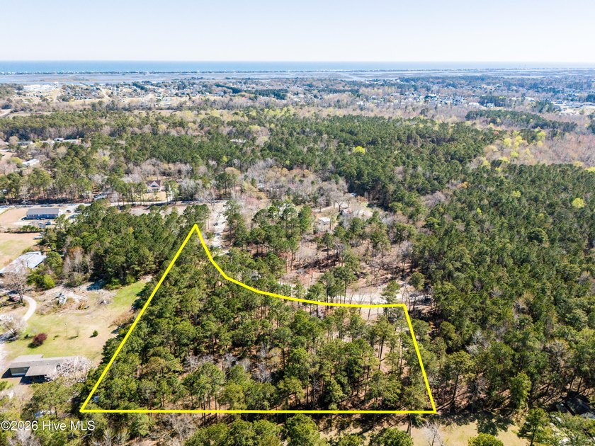 Build your dream home on this 2.78 acre lot in a country setting - Beach Acreage for sale in Hampstead, North Carolina on Beachhouse.com